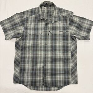 Sitka Gear Shirt Mens Medium Globetrotter Tactical Stretch Performance Zip Front